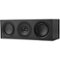 KEF - Q series 5-1/4" Passive 2-Way Center-Channel Speaker - Black-Front_Standard