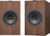 KEF - Q Series 6.5" 2-Way Bookshelf Speakers (Pair) - Walnut-Front_Standard