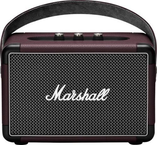 Marshall - Kilburn II Portable Bluetooth Speaker - Burgundy-Front_Standard 