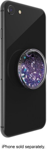 PopSockets PopGrip Cell Phone Grip & Stand - Tidepool Galaxy Purple WORLDWIDE DELIVERY