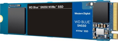 WD - Blue SN550 500GB PCIe Gen 3 x4 NVMe Internal Solid State Drive with 3D NAND Technology