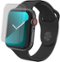 ZAGG - InvisibleShield Ultra Clear Antimicrobial Screen Protector for Apple Watch Series 4/ 5/SE/SE 2nd Gen Series 6 44mm - Clear-Angle_Standard 