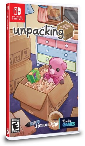 Limited Run Games Unpacking - Nintendo Switch INTERNATIONAL SHIPPING
