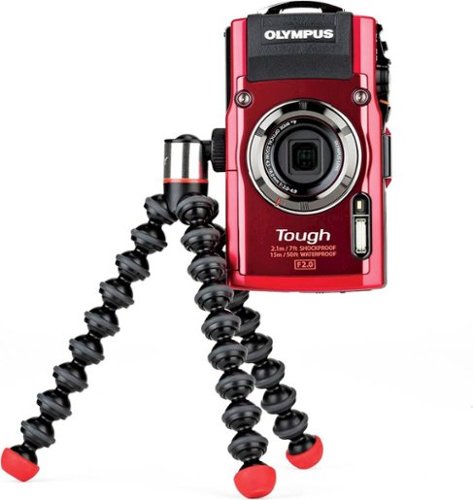 JOBY Gorillapod Magnetic 325 Tripod - Black/Red/Charcoal GLOBAL SHIPPING