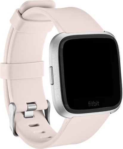 

Modal™ - Silicone Watch Band for Fitbit Versa 2, Fitbit Versa, and Fitbit Versa Lite - Pink Sand