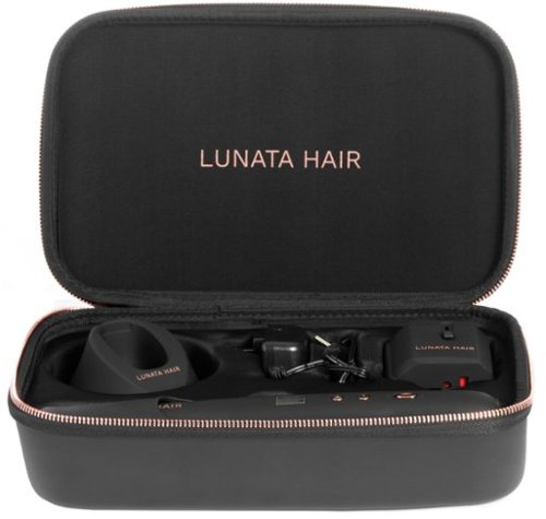 Lunata Cordless Hair Straightener - Black/Rose Gold WORLDWIDE DELIVERY