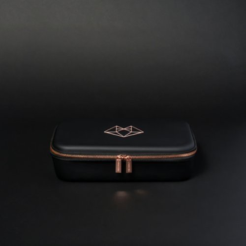 Lunata Cordless Hair Straightener - Black/Rose Gold GLOBAL SHIPPING
