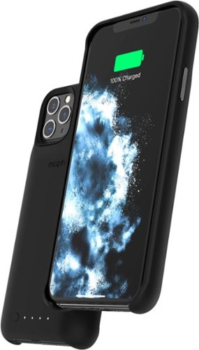 mophie - Juice Pack Access External Battery Case with Wireless Charging for Apple® iPhone® 11 Pro Max - Black-Front_Standard 