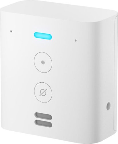  Amazon - Echo Flex Smart Speaker with Alexa - White