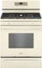 Whirlpool - 5.0 Cu. Ft. Freestanding Gas Range with Self-Cleaning and SpeedHeat Burner - Biscuit-Front_Standard