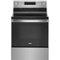 Whirlpool - 5.3 Cu. Ft. Freestanding Electric Range with Self-Cleaning and Frozen Bake - Stainless Steel-Front_Standard