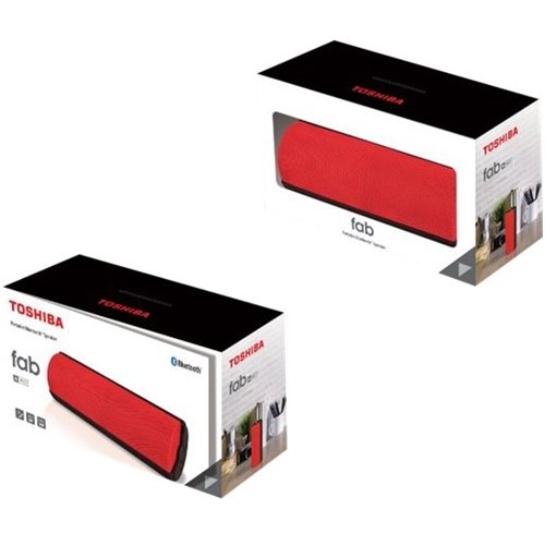 Toshiba TY-WSP70 Portable Bluetooth Speaker - Red WHERE TO BUY