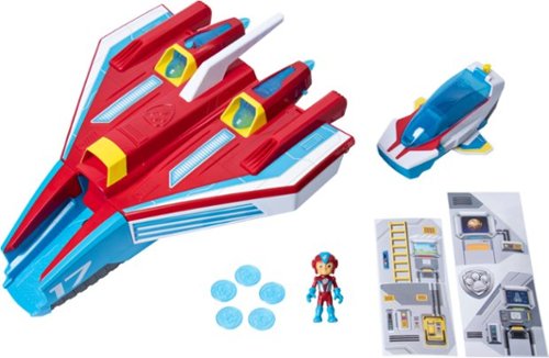 Paw Patrol Mighty Pups Super Paws Mighty Jet Command Center - Multicolor GLOBAL SHIPPING