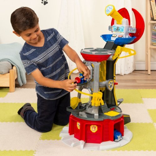 Paw Patrol Mighty Pups Mighty Lookout Tower - Multicolor HOW TO BUY