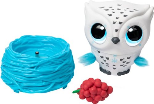 Owleez Flying Baby Owl - White WORLDWIDE DELIVERY