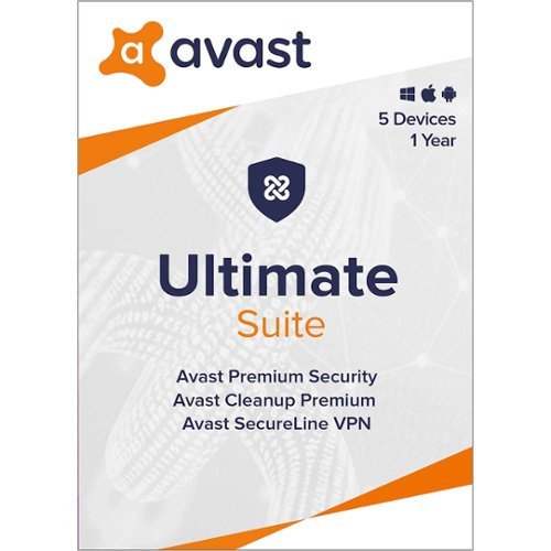 AVG - Ultimate Suite (5 Devices) (1-Year Subscription) - Android, Mac OS, Windows, Apple iOS [Digital]