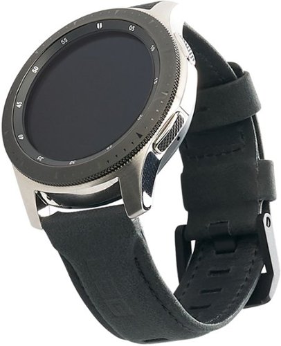 UAG - Leather Watch Strap for Samsung Galaxy Watch Series 46mm - Black