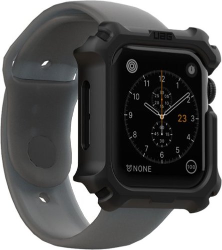 UAG - Protective Case for Apple Watch™ 44mm - Black/Black-Angle_Standard 
