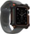 UAG - Protective Case for Apple Watch™ 44mm - Black/Orange-Angle_Standard