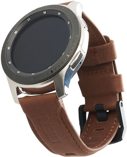 UAG - Leather Watch Strap for Samsung Galaxy Watch Series 46mm - Brown-Angle_Standard 