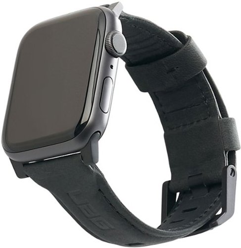 UAG - Leather Watch Strap for Apple Watch™ 42mm and 44mm - Black