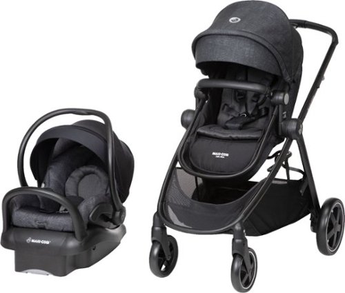 Maxi-Cosi - Zelia 5-in-1 Modular Travel System - Nomad Black-Front_Standard 
