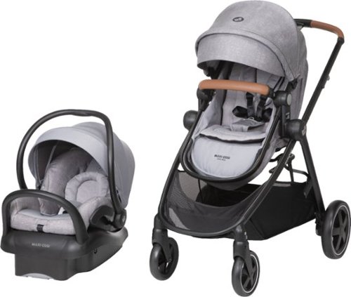 Maxi-Cosi - Zelia 5-in-1 Modular Travel System - Nomad Gray-Front_Standard 