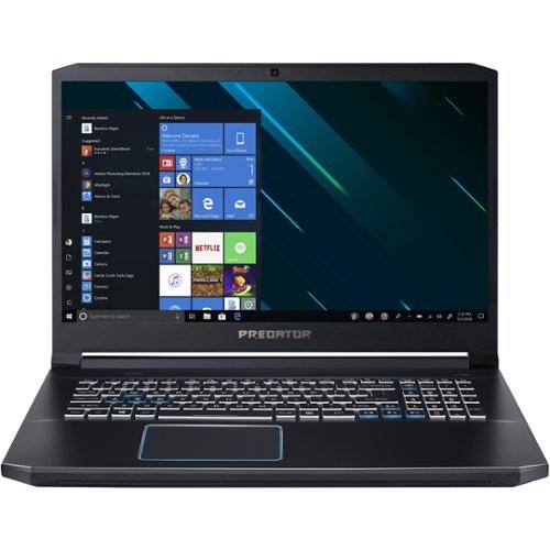 Acer - Helios 300 17.3" Laptop - Intel Core i7 - 8GB Memory - NVIDIA GeForce GTX 1660 Ti - 512GB SSD - Aby Black