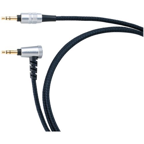 Audio-Technica - 4' Stereo Audio Cable - Black
