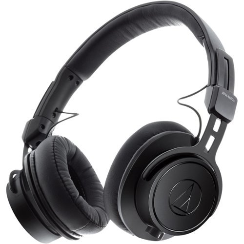 Audio-Technica - ATH M60x Wired Over-the-Ear Headphones - Black