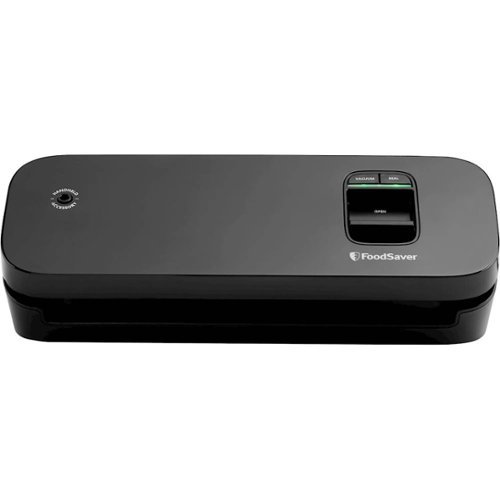 FoodSaver - Food Vacuum Sealer - Black-Front_Standard 