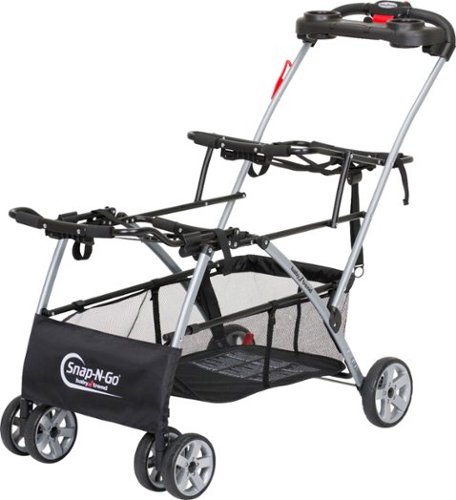 Baby Trend - Snap-N-Go Double Frame - Silver/Black-Front_Standard 