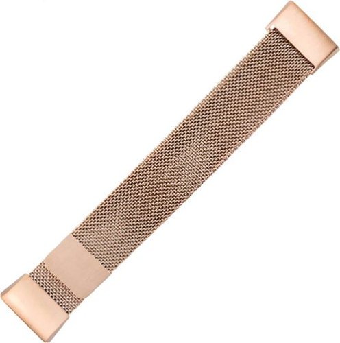 WITHit Stainless Steel Mesh Band for Fitbit Charge 3 and Charge 4 - Rose Gold WORLDWIDE DELIVERY