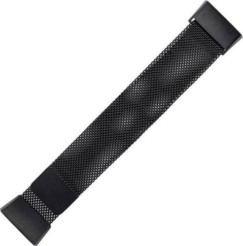 WITHit Stainless Steel Mesh Band for Fitbit Charge 3 and Charge 4 - Black WORLDWIDE DELIVERY
