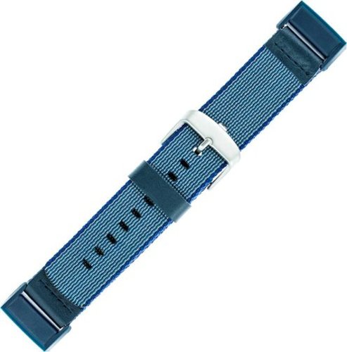 WITHit Nylon Band for Fitbit™ Charge 3 and Charge 4 - Blue Nylon WORLDWIDE DELIVERY