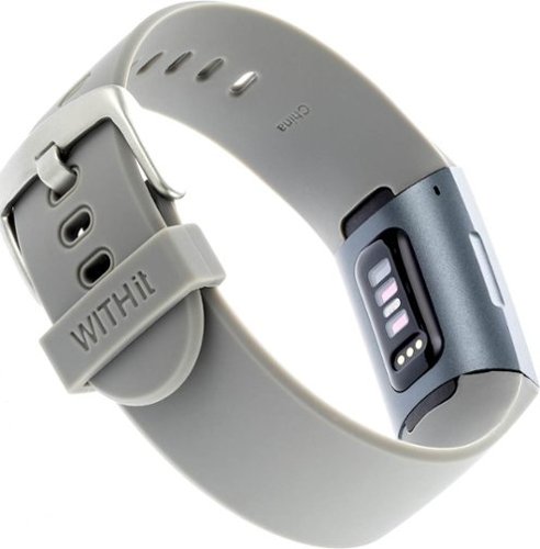 WITHit Silicone Band for Fitbit Charge 3 and Charge 4 (3-Pack) - Navy/Blush Pink/Light Gray WHERE TO BUY