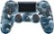 Sony - Geek Squad Certified Refurbished DualShock 4 Wireless Controller for PlayStation 4 - Blue Camouflage-Front_Standard