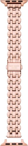 kate spade new york - Stainless Steel Watch Strap for Apple Watch™ 38mm and 40mm - Rose Gold