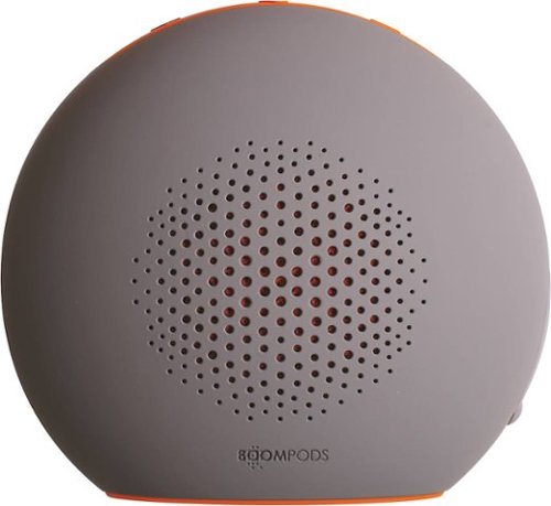 Boompods - Doubleblaster 2 Portable Bluetooth Speaker - Orange/Gray