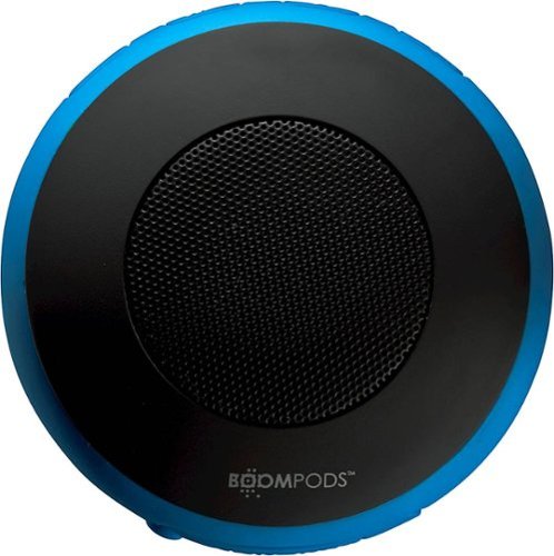 Boompods - Aquapod Portable Bluetooth Speaker - Blue-Front_Standard 