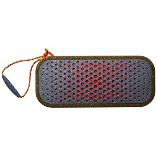 Boompods Blockblaster Portable Bluetooth Speaker - Green/Orange WORLDWIDE DELIVERY