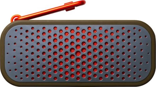 Boompods Blockblaster Portable Bluetooth Speaker - Green/Orange BUY ONLINE