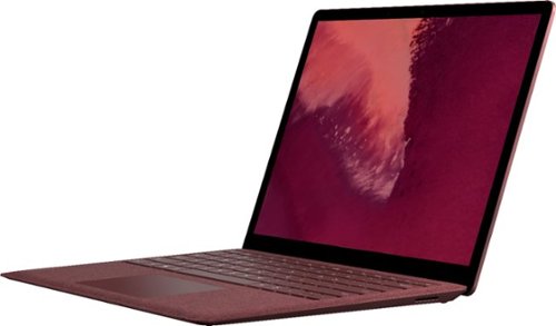 Microsoft - Geek Squad Certified Refurbished Surface Laptop 2 - 13.5" Touch Screen - Intel Core i5 - 8GB - 256GB SSD - Burgundy