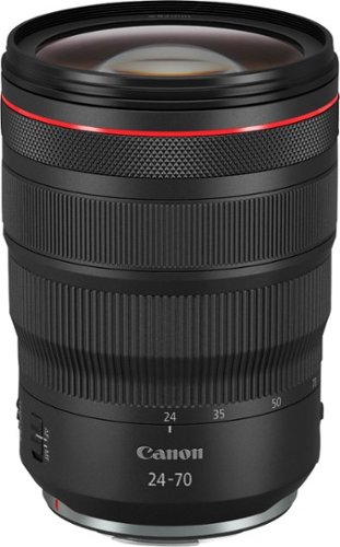 Canon - RF24-70mm F2.8L IS USM Standard Zoom Lens for EOS R-Series Cameras - Black