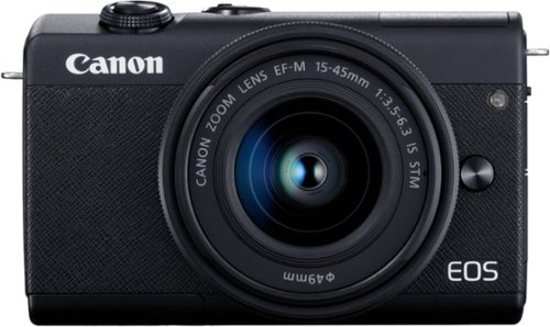 Canon EOS M200 Mirrorless Camera with EF M 15 45mm Lens Black