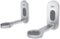 KEF - Wall Bracket for LSX Speaker (Pair) - Silver-Front_Standard