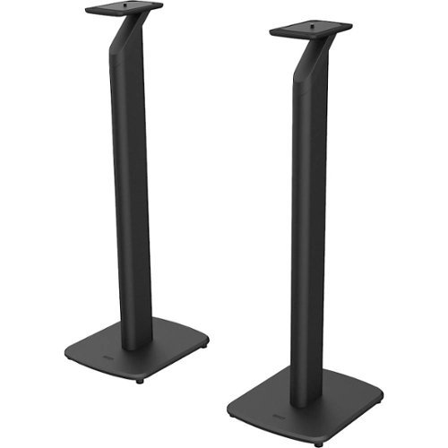 KEF - LSX Speaker Stands (2-Pack) - Black