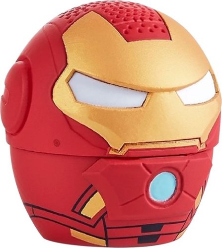 Bitty Boomers - Marvel Iron Man Portable Bluetooth Speaker - Yellow/Red