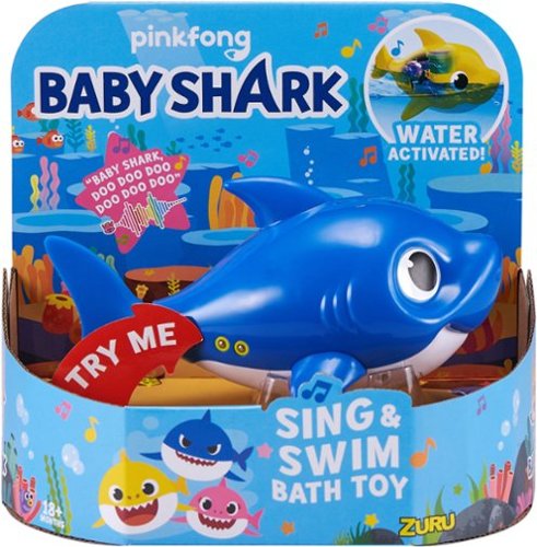 ZURU Robo Alive Junior Baby Shark Bath Toy - Styles May Vary BUY IN EUROPE