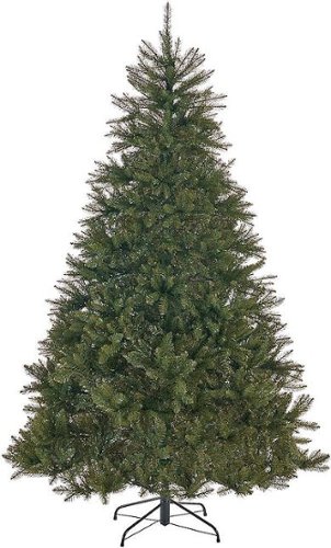 Noble House - 7' Fraser Fir Unlit Hinged Artificial Christmas Tree - Green-Front_Standard 